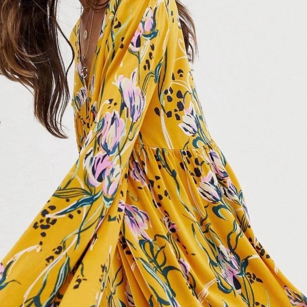 Bella Floral Tunic — Free People – Size XS